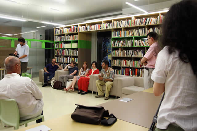 Photo on July 2, 2012: Meeting the Authors (GO - Friuli Venezia Giulia - Italy)